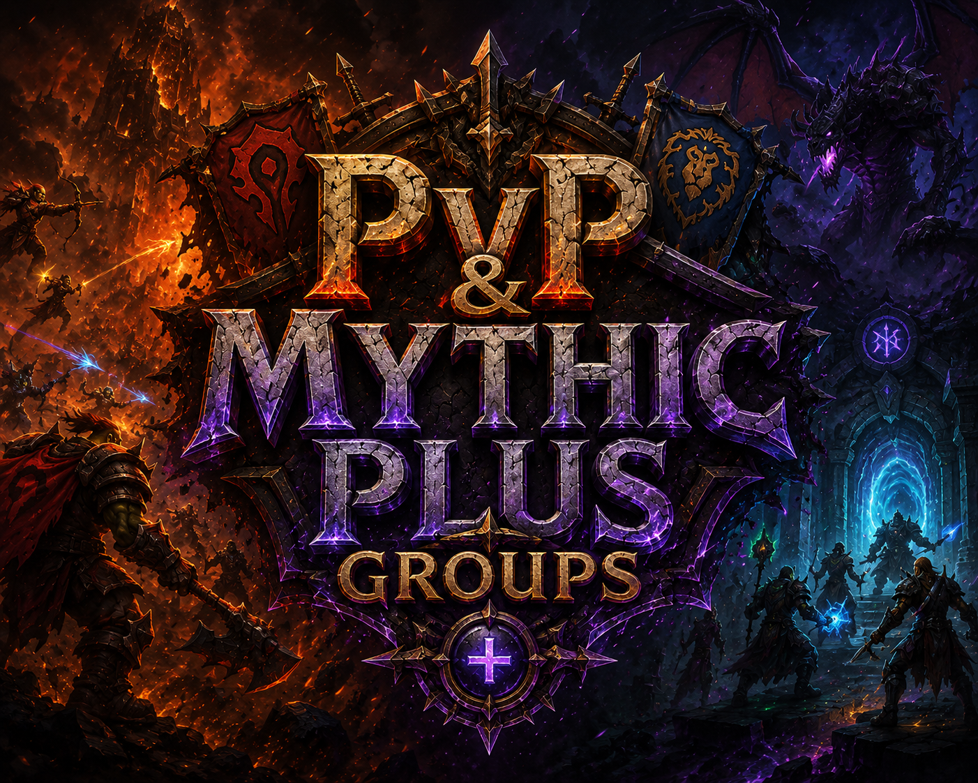 PvP and Mythic Plus Groups
